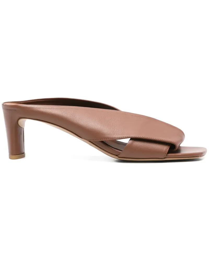 Roberto del Carlo Moor Mules 55mm - Braun Braun