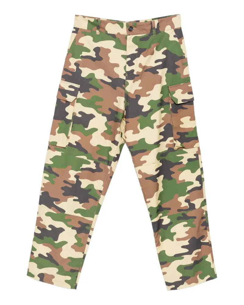 J.W.Anderson camouflage-print cargo pants - Grün Grün