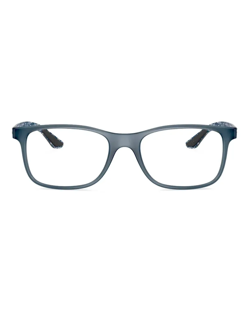 Ray Ban Brille mit eckigem Gestell - Blau Blau