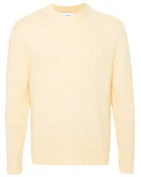 LARDINI Pullover mit rundem Ausschnitt Gelb