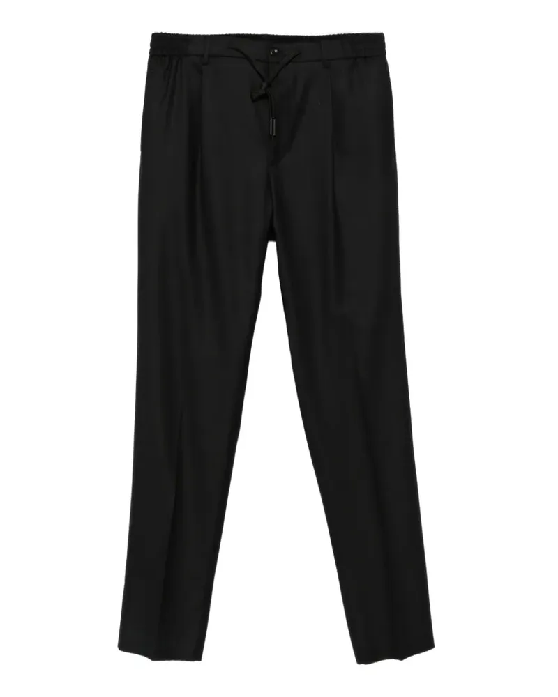 Tagliatore Hose mit Kordelzug - Schwarz Schwarz