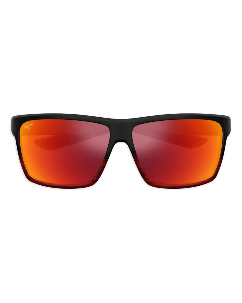 Maui Jim Alenuihaha Sonnenbrille mit mattem Finish - Schwarz Schwarz