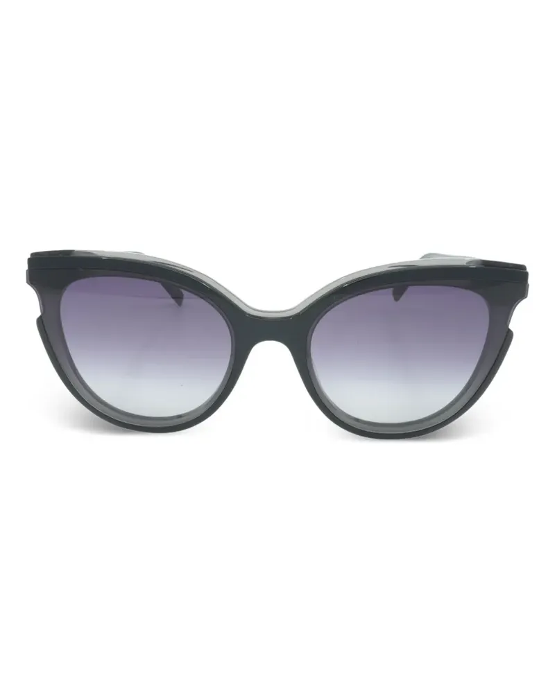 MCM Sonnenbrille mit Cat-Eye-Gestell - Schwarz Schwarz