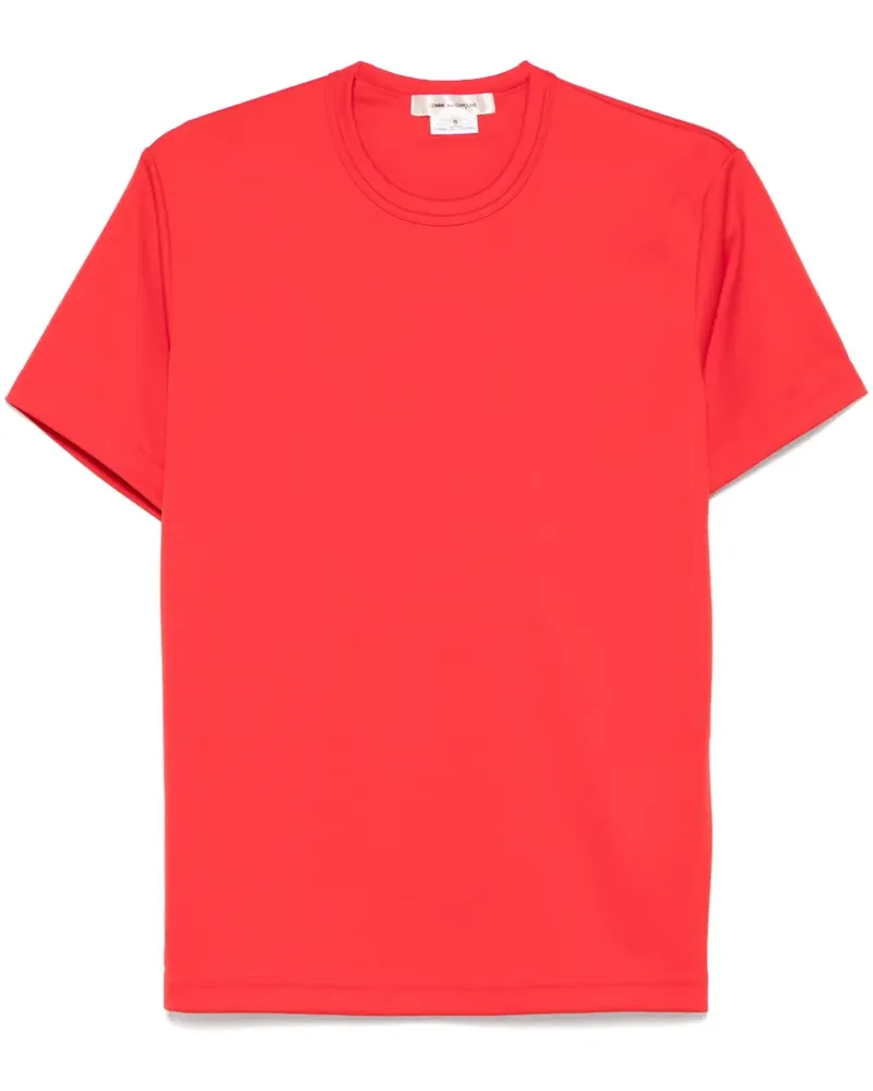 Comme des Garçons T-Shirt mit rundem Ausschnitt - Rot Rot