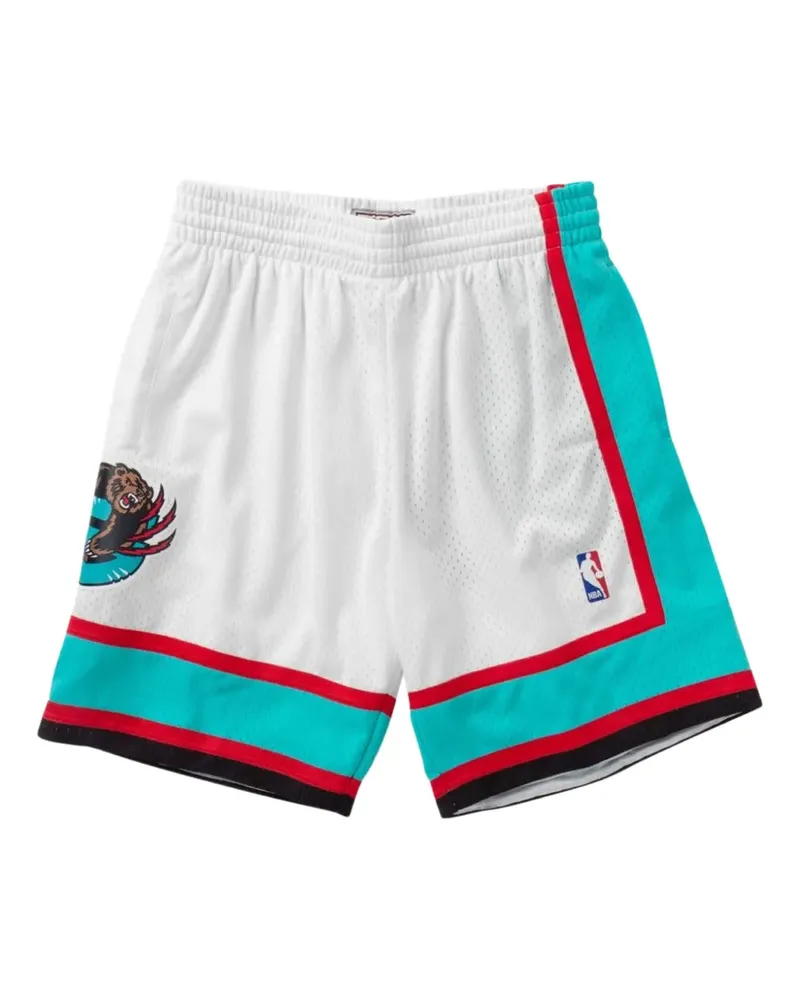 Mitchell & Ness x NBA Memphis Grizzlies 2001 Swingman Shorts - Weiß Weiß