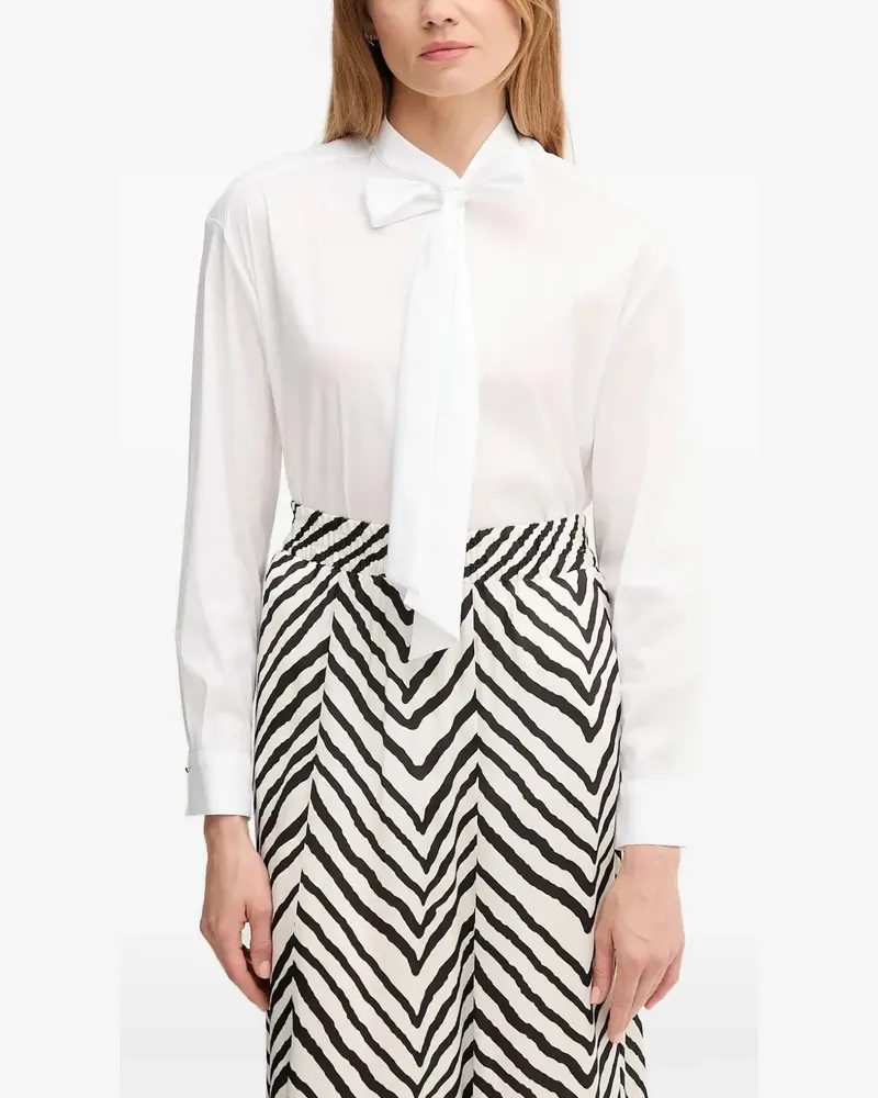 JOOP! bow-detail shirt - Weiß Weiß