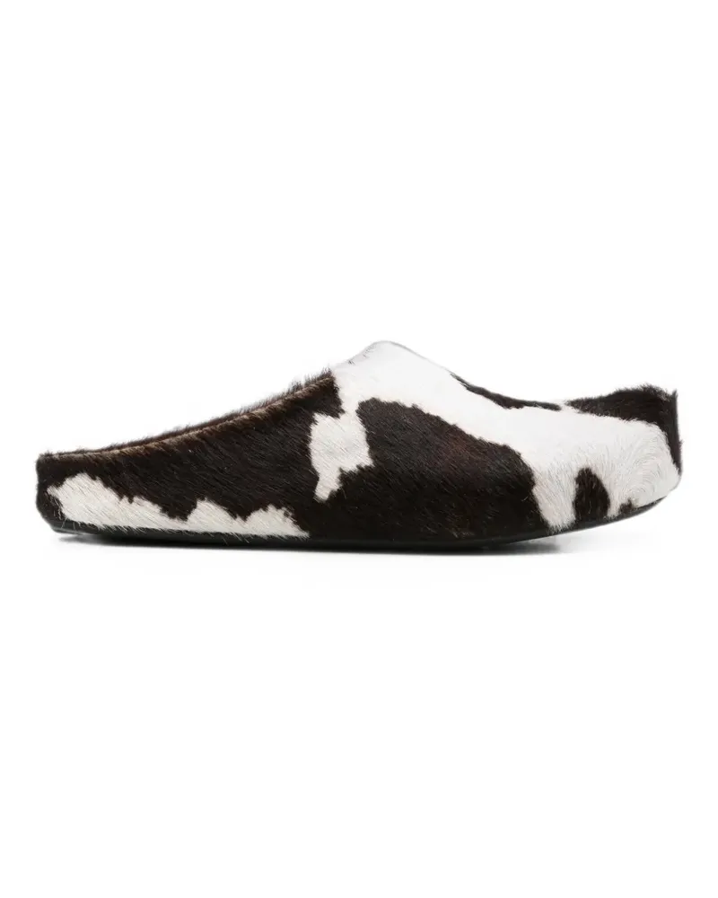 Marni Fussbett Sabot mules - Weiß Weiß