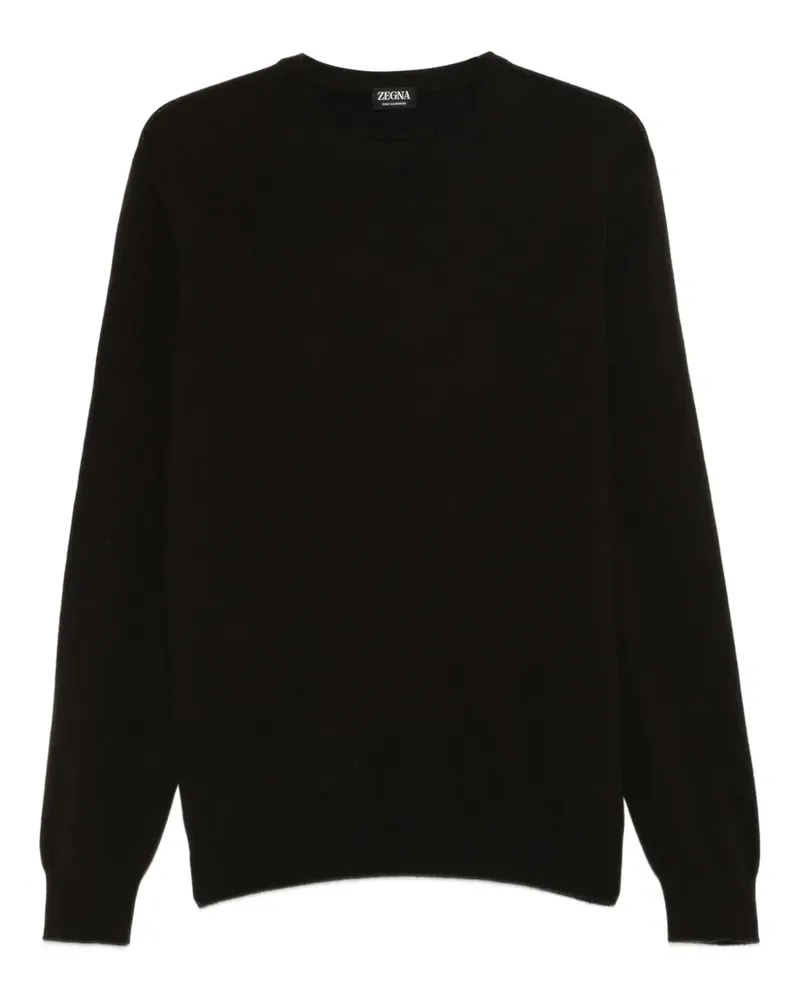 Ermenegildo Zegna long-sleeve sweater - Braun Braun
