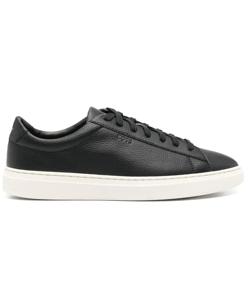 HUGO BOSS Sneakers mit Schnürung - Schwarz Schwarz