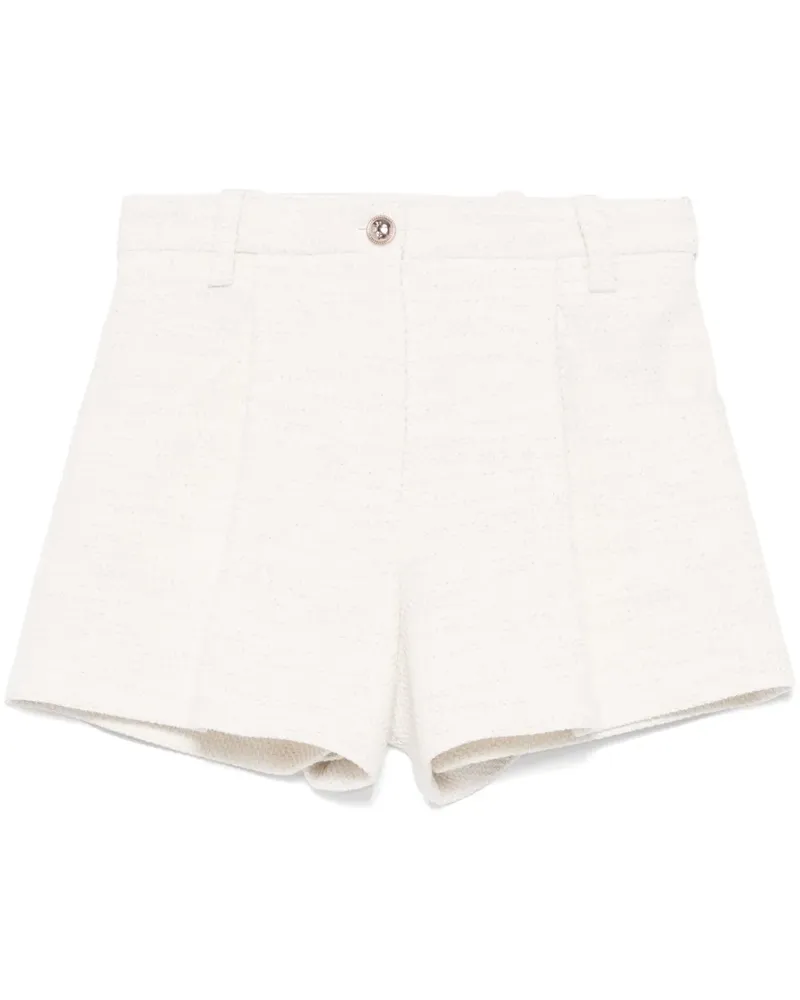 Maje Shorts mit Lurex-Detail - Nude Nude