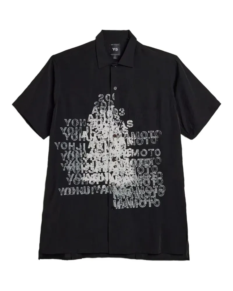 Y-3 graphic shirt - Schwarz Schwarz