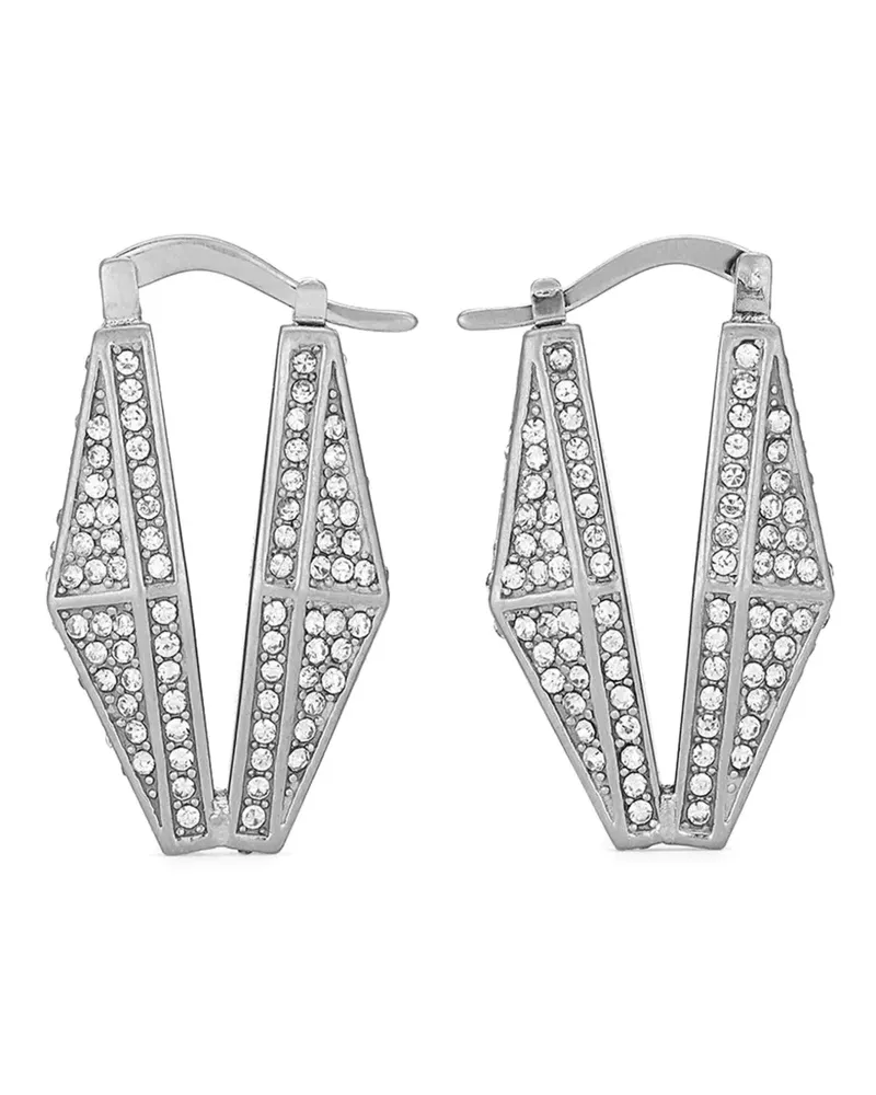 Jimmy Choo Ohrringe mit Kristallen - Silber Silber