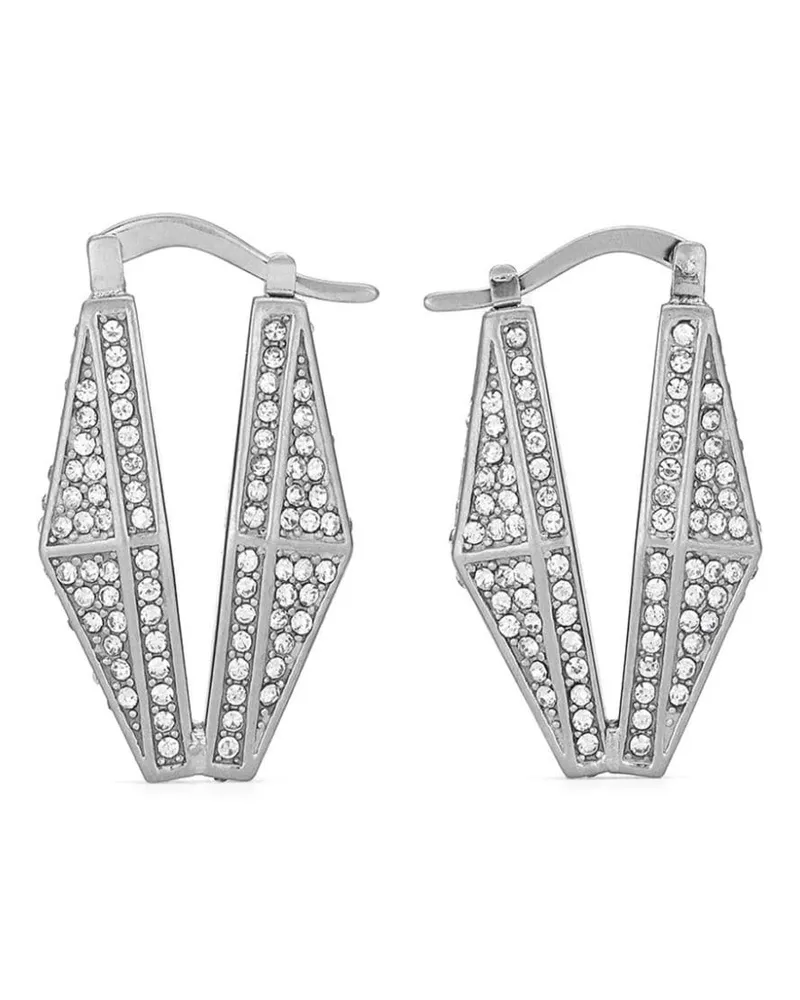 Jimmy Choo Ohrringe mit Kristallen - Silber Silber