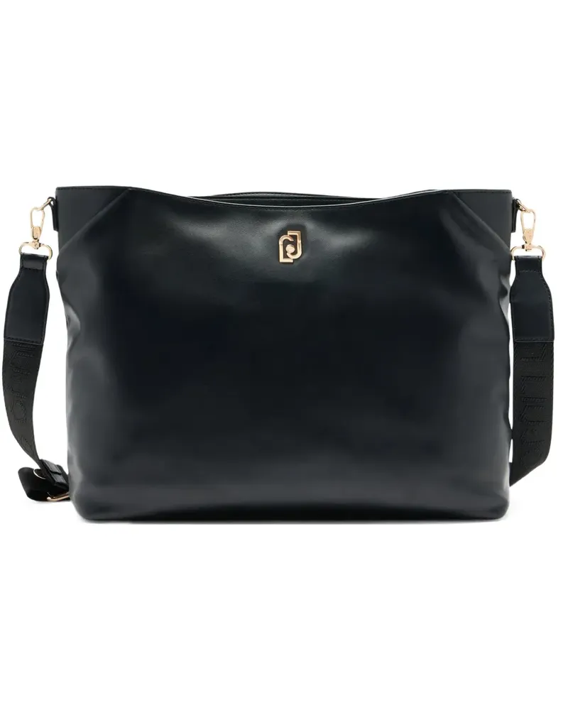 Liu Jo Mittelgroße Schultertasche mit verstellbarem Riemen - Schwarz Schwarz