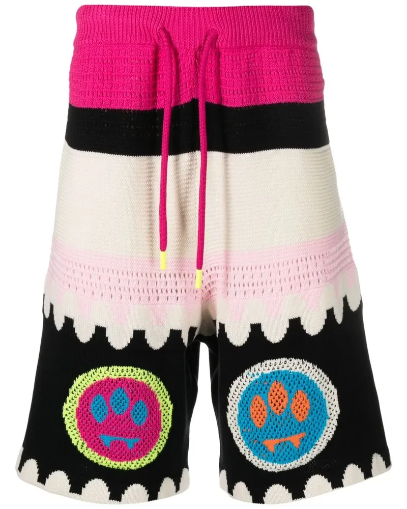 BARROW Gestrickte Shorts - Rosa Rosa