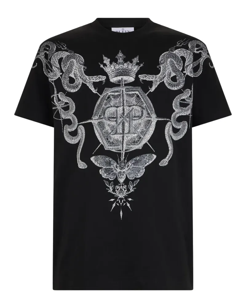 Philipp Plein graphic-print T-shirt - Schwarz Schwarz