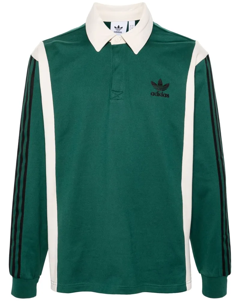 adidas Rugby Poloshirt Grün