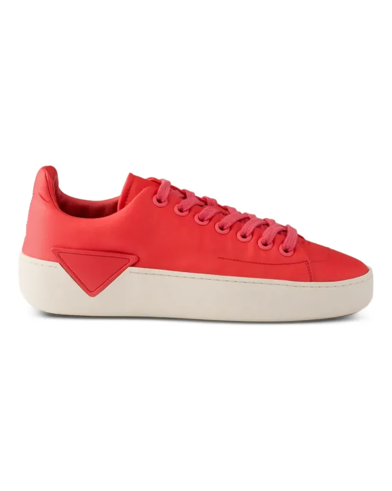 Prada Court Re-Nylon Sneakers - Rot Rot