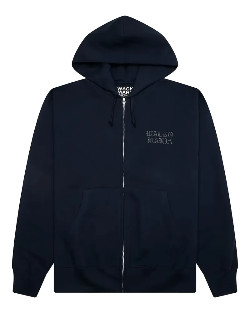 Wacko Maria Hoodie mit Logo-Print - Blau Blau