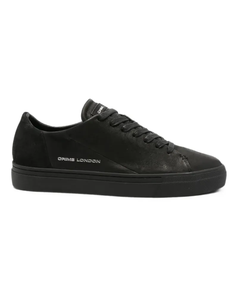 Crime Amuse Sneakers mit Logo - Schwarz Schwarz