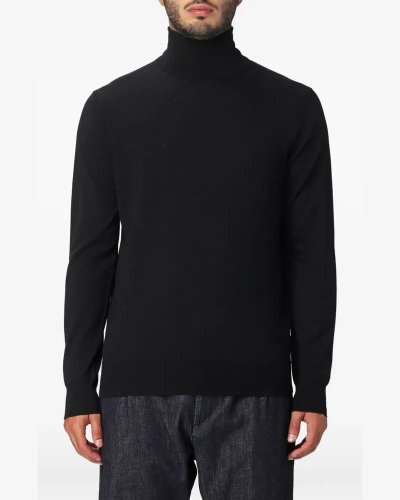 Paolo Pecora Milano turtleneck sweater - Schwarz Schwarz