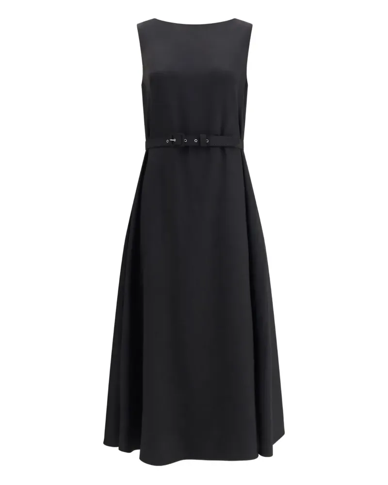 Sara Roka belted sheath dress - Schwarz Schwarz