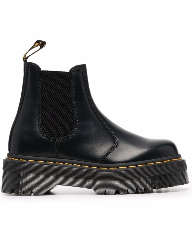 Dr.Martens Chelsea-Boots mit Kontrastnaht Schwarz