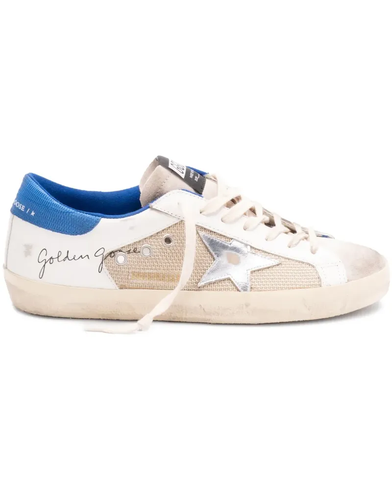 Golden Goose Sneakers mit Logo - Nude Nude
