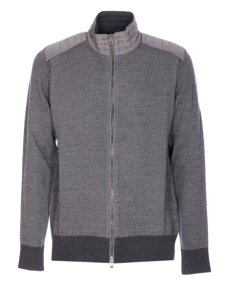 Belstaff Kelby zip high-neck jacket - Grau Grau