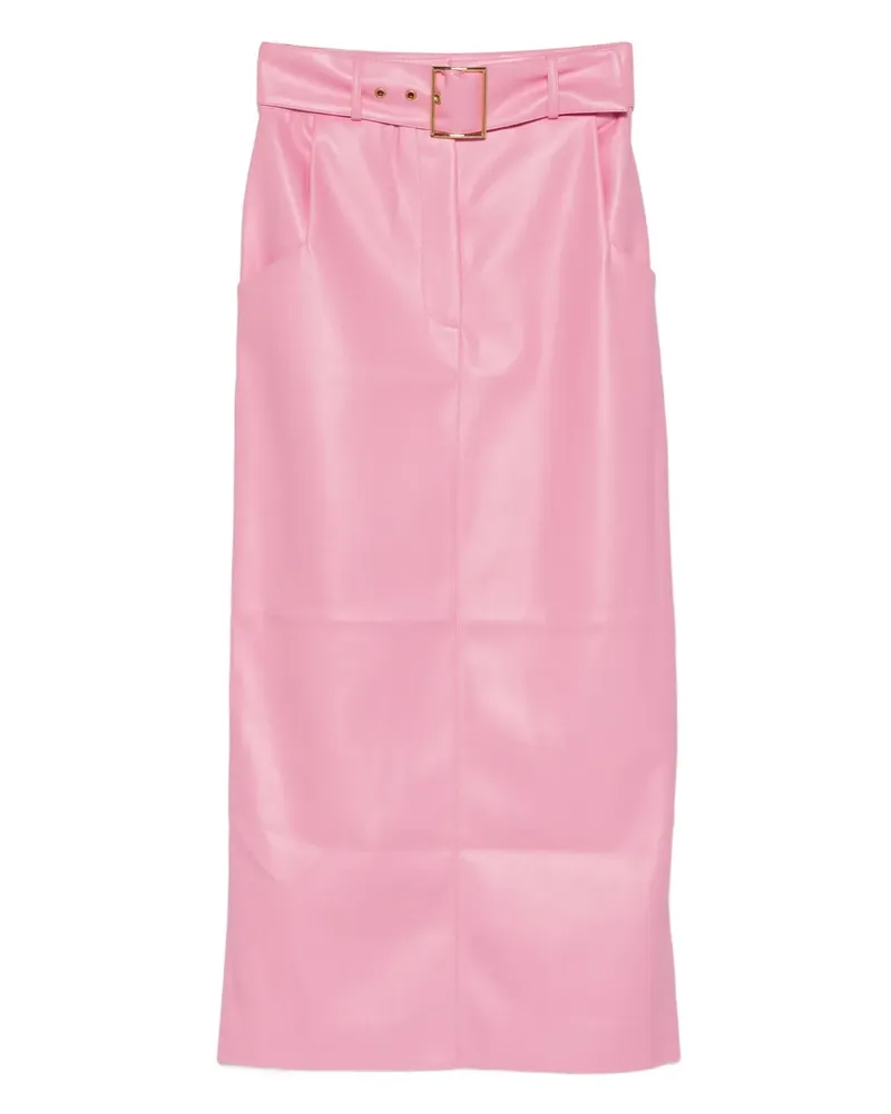 Rowen Rose Rock mit Gürtel - Rosa Rosa