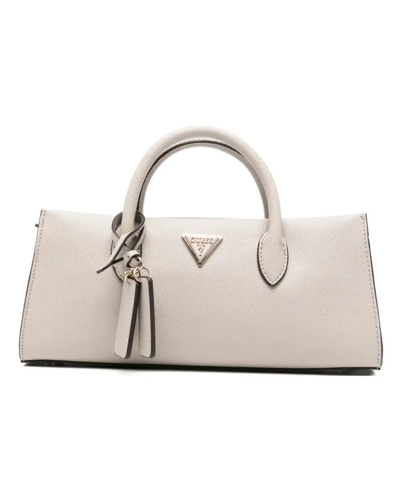 Guess Shopper mit Logo-Schild - Grau Grau