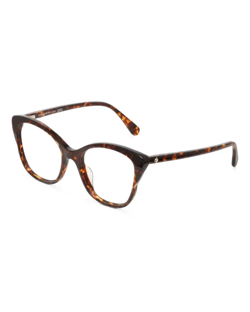 Kate Spade Laylani cat-eye glasses - Braun Braun