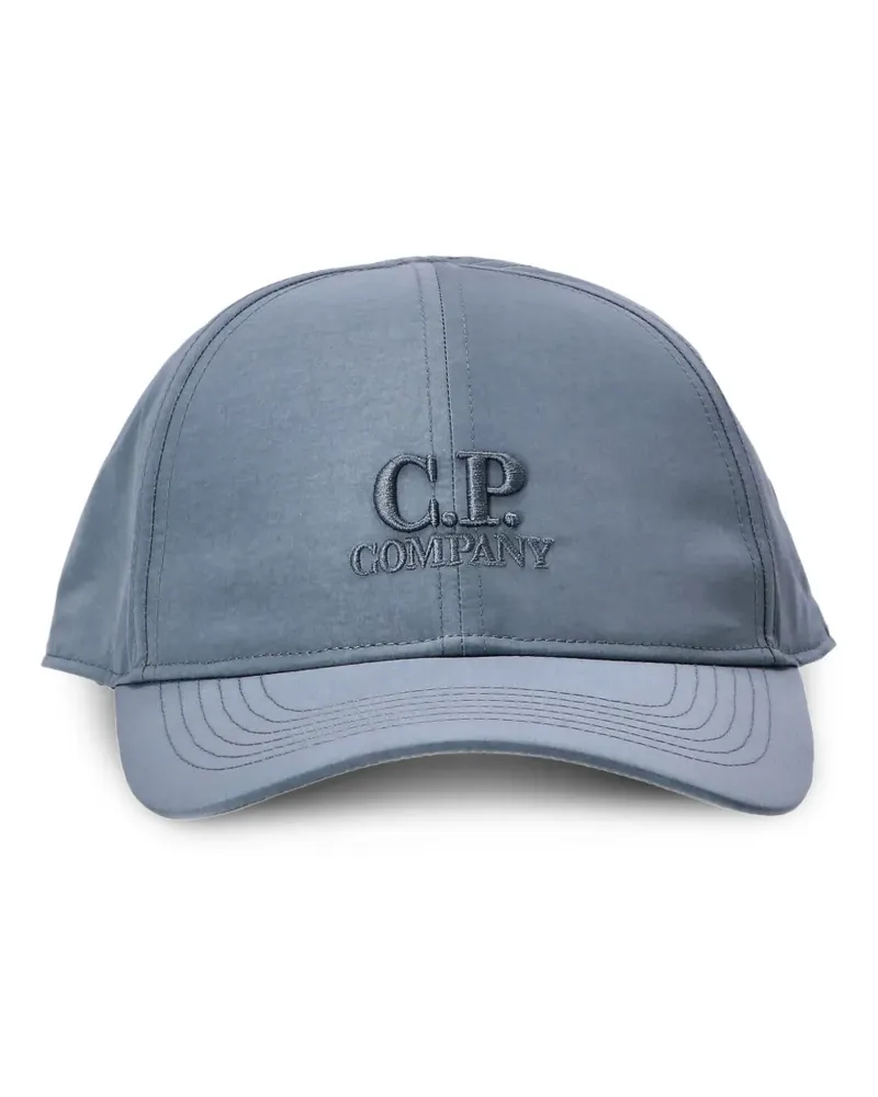 C.P. Company Chrome-R Google Baseballkappe - Blau Blau