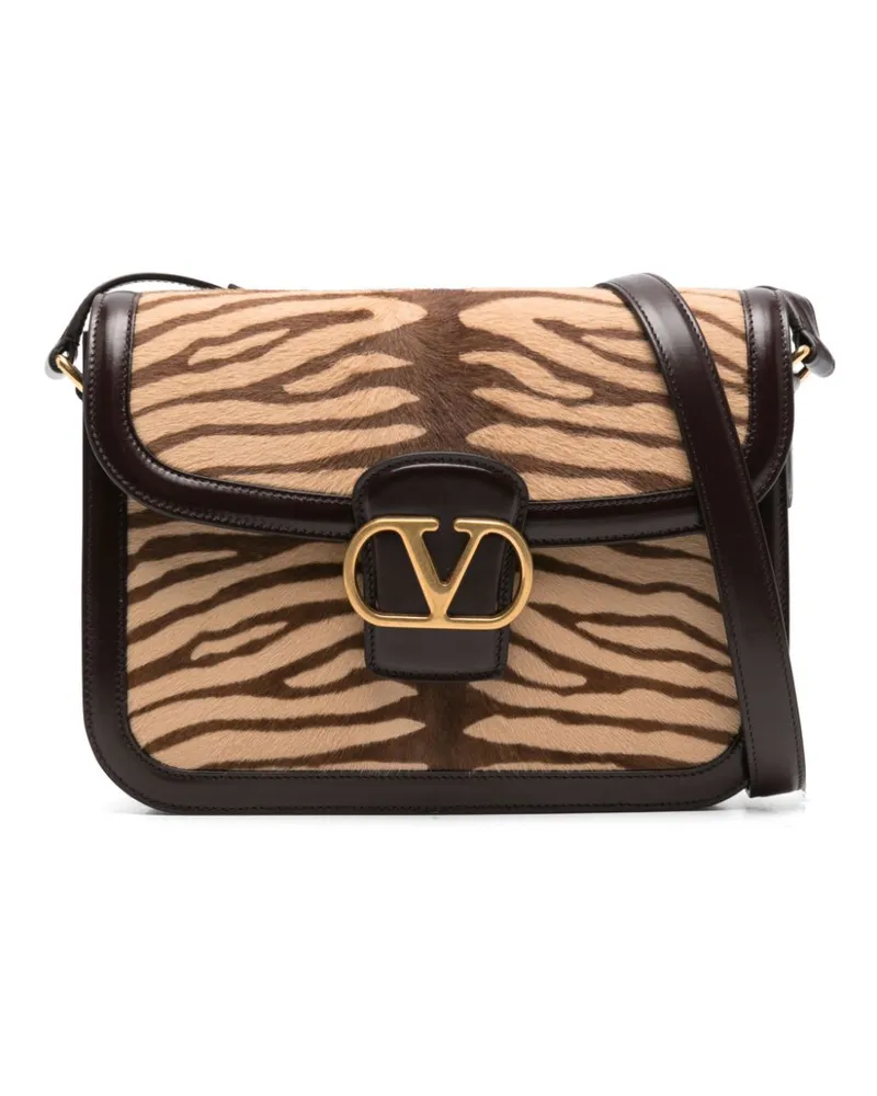 Valentino Garavani 9TO5 Kuriertasche - Nude Nude