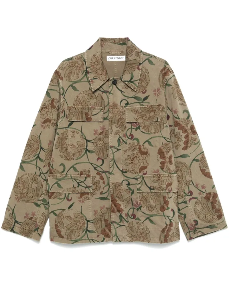 Our Legacy Uniform Jacke - Grün Grün