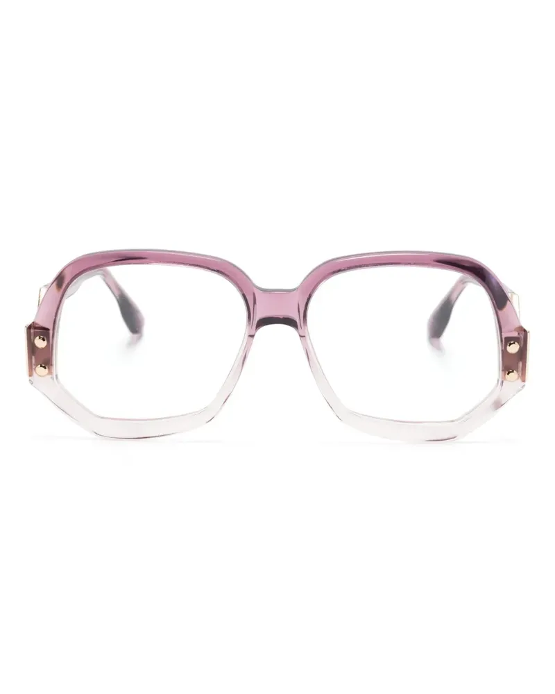 CAZAL Brille mit geometrischem Gestell - Rosa Rosa