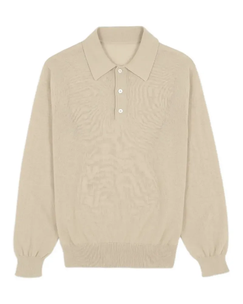 Fortela Bennet long-sleeved polo shirt - Nude Nude