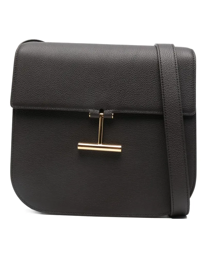 Tom Ford medium Tara grain leather cross body bag - Braun Braun