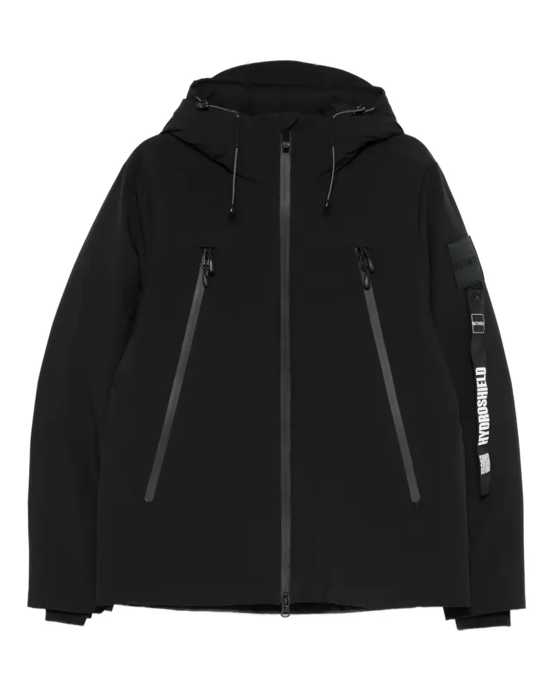OUTHERE zip hooded jacket - Schwarz Schwarz