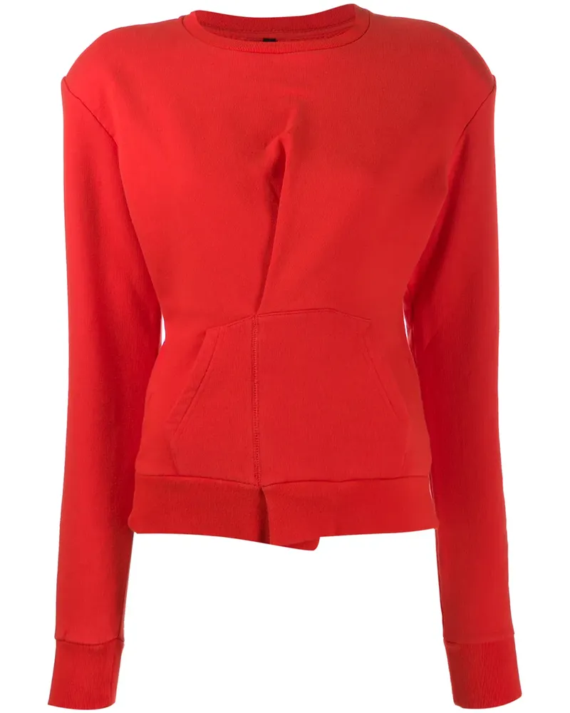 Unravel Klassisches Sweatshirt - Rot Rot