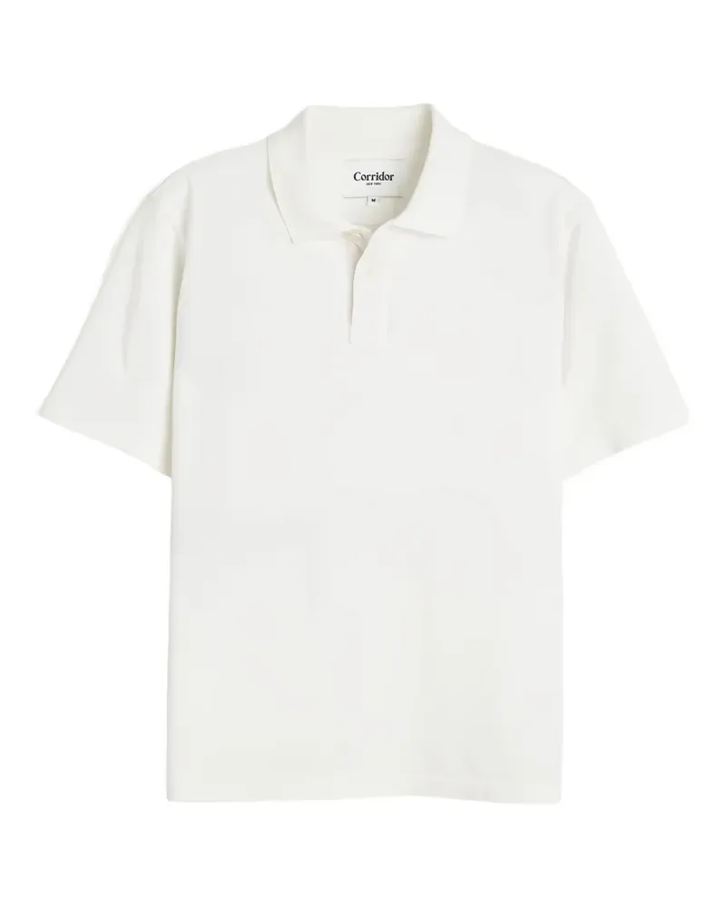 Corridor short-sleeved polo shirt - Weiß Weiß