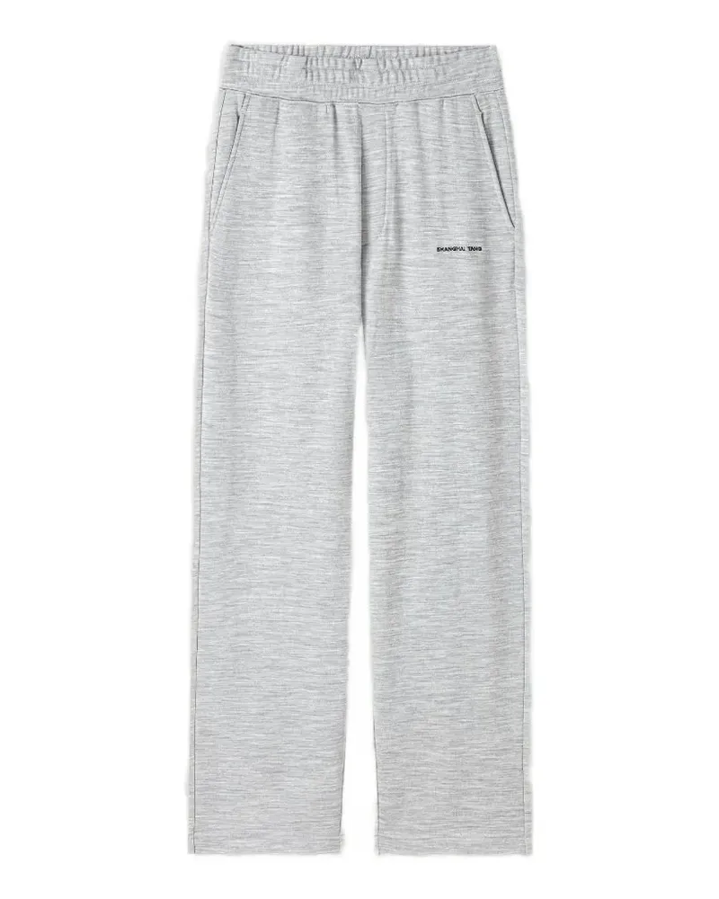 Shanghai Tang back-pocket track pants - Grau Grau