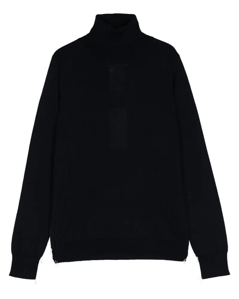 Maison Margiela Pullover mit Ziernähten - Blau Blau