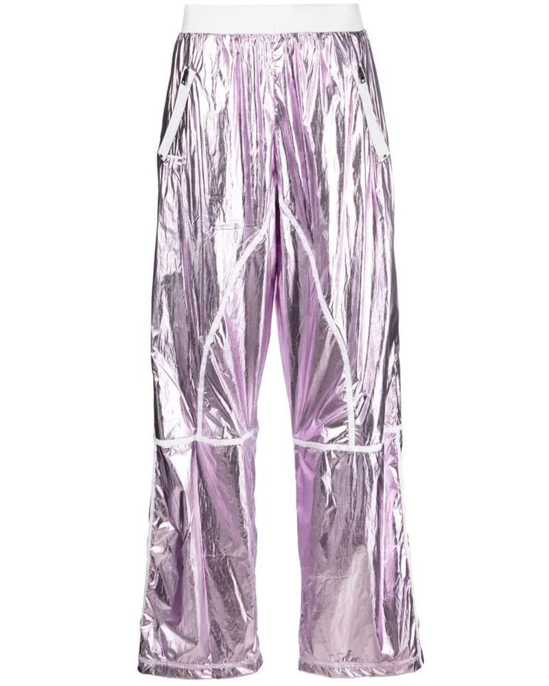 Tom Ford Jogginghose mit laminiertem Logo - Violett Violett