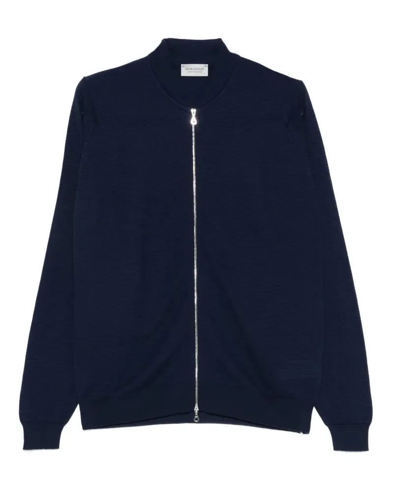 John Smedley Maclean Jacke - Blau Blau