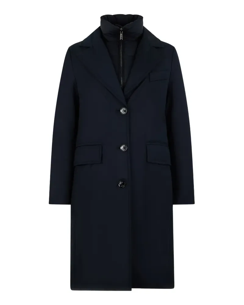 MOORER buttoned coat - Blau Blau