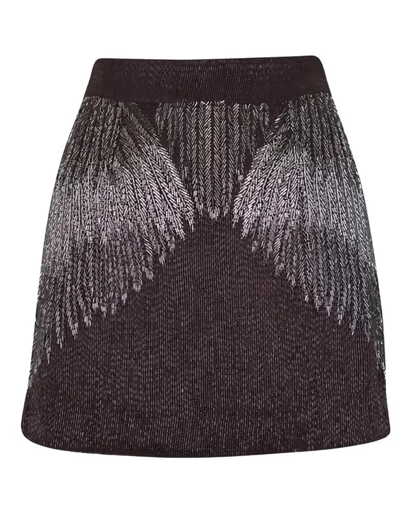 TWP Minniest print skirt - Schwarz Schwarz