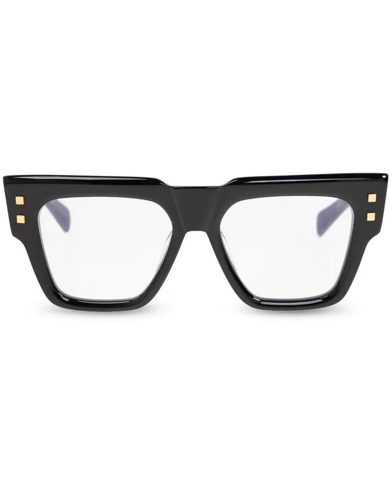 Balmain B-Army Sonnenbrille - Schwarz Schwarz