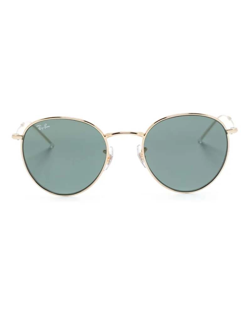 Ray Ban Round Reverse Sonnenbrille - Gold Gold