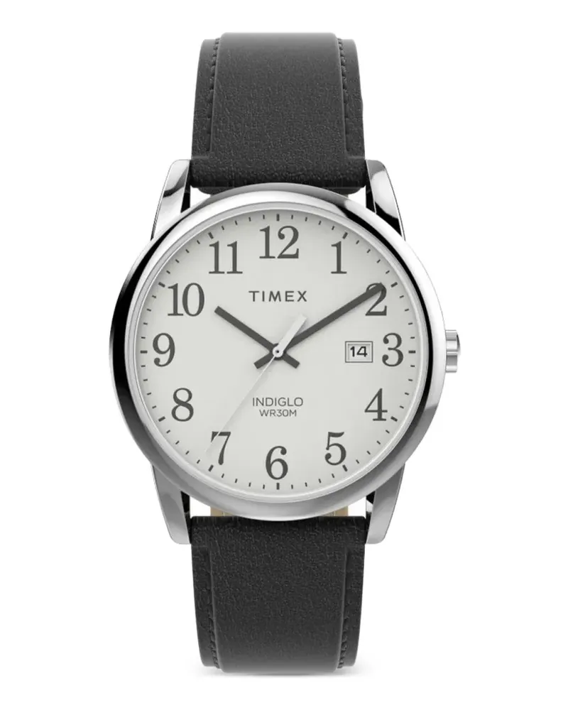 Timex Easy Reader Armbanduhr mit rundem Zifferblatt 35mm - Weiß Weiß